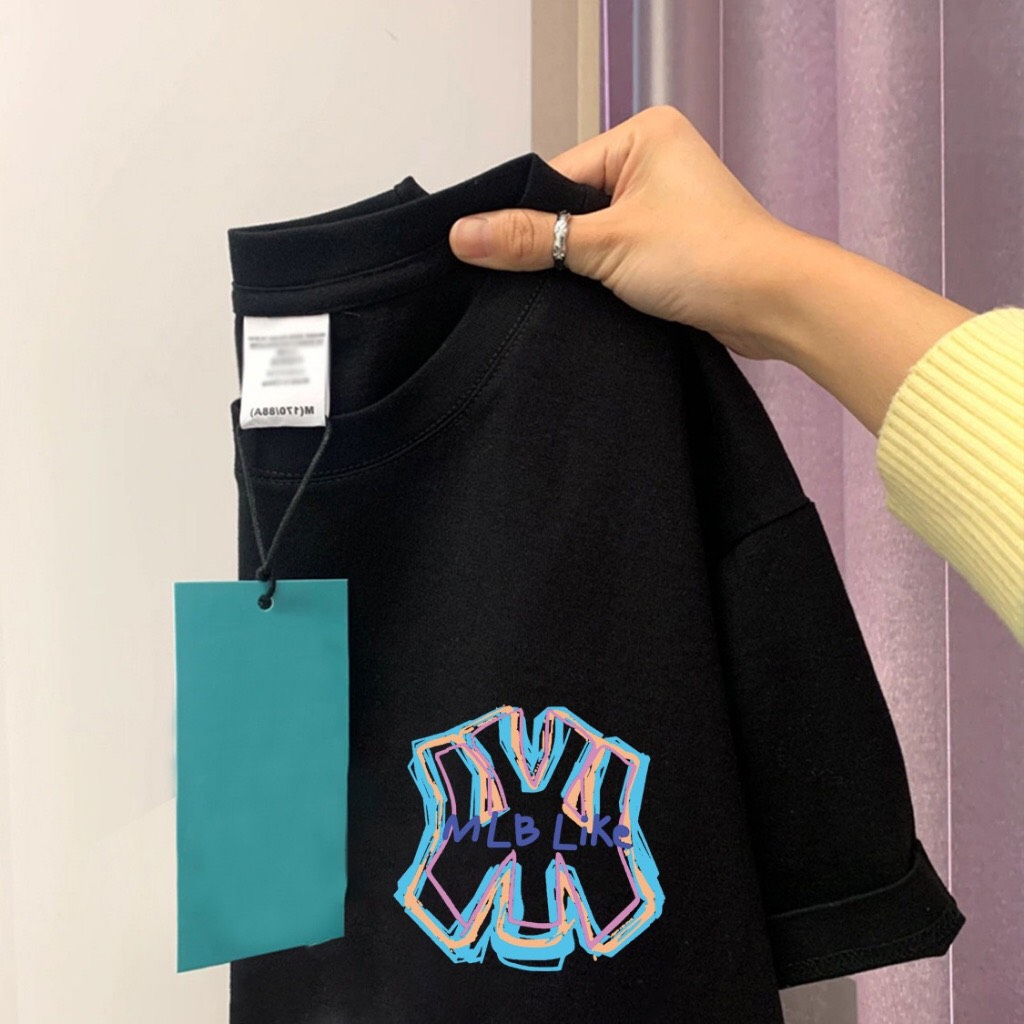 Áo Thun MLB Tee Basic Form Rộng , Áo Phông Nam Nữ Cotton Thoáng Mát Local Brand