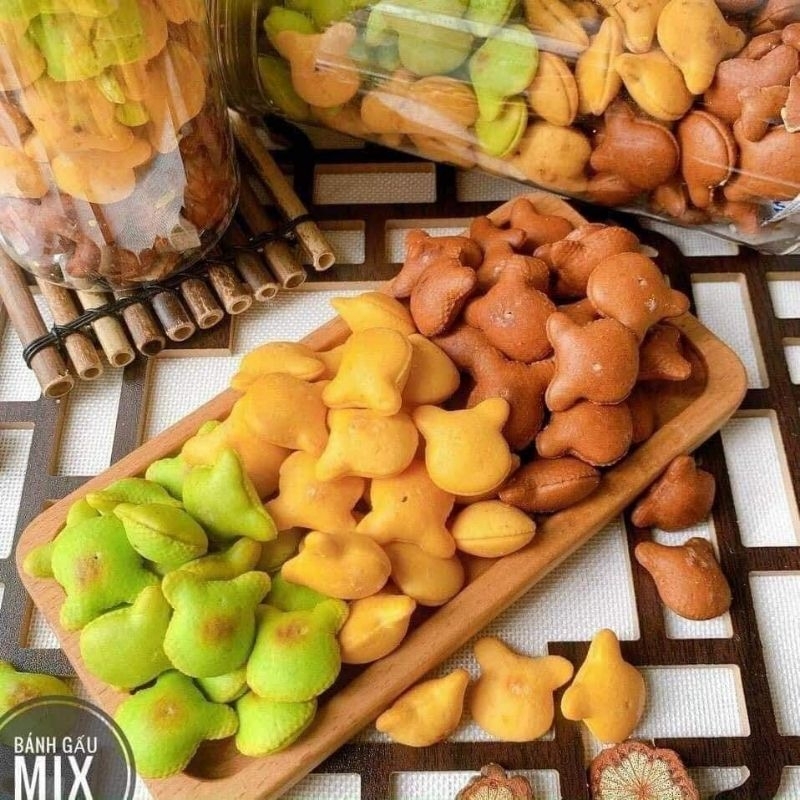 Bánh Gấu Mix 3 Vị
