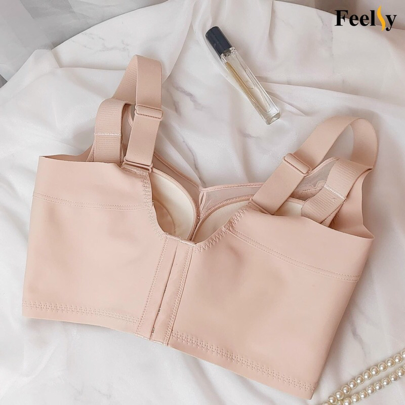 6933 áo lót định hình diệt mỡ  lưng Siêu phẩm mặc kèm latex áo ko gọng mới