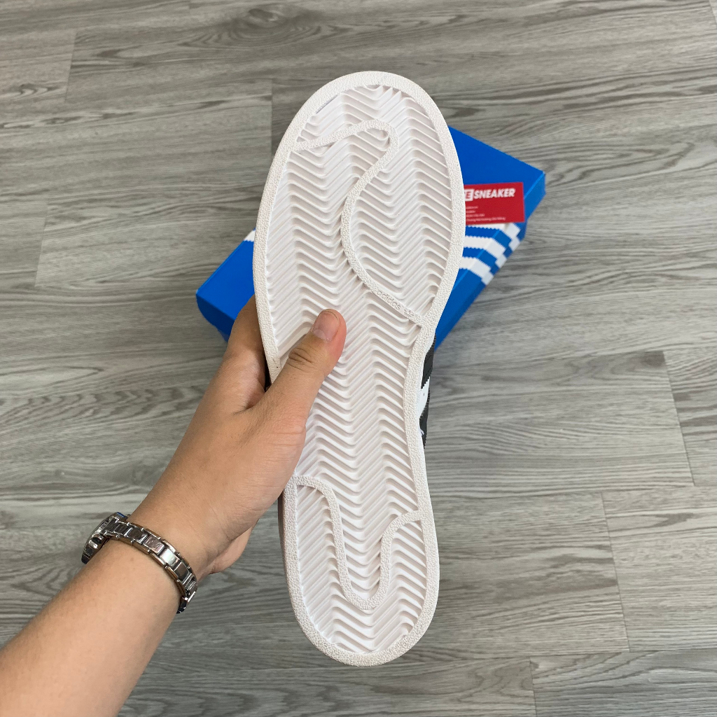 Giày Adidas Superstar White Black - Giày Thể Thao Adidas Sò Đen Trắng Full Box - NICE SNEAKER | Chất lượng siêu cấp