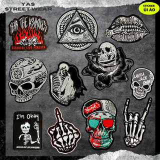 Sticker ủi áo cao cấp, miếng dán quần áo dùng làm Patch ủi, miếng vá quần áo, vá áo phao, trang trí BALO