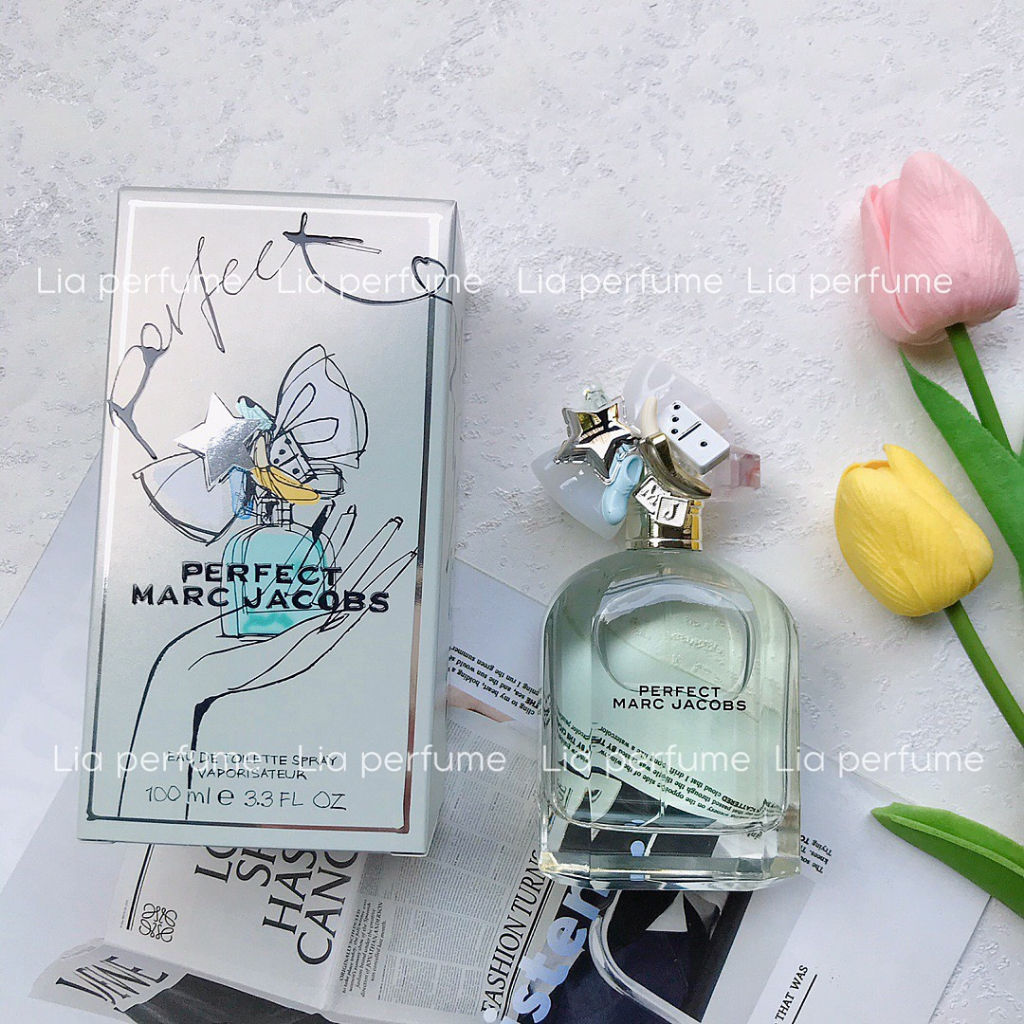 Nước Hoa Marc Jacobs Perfect Eau de Toilette EDT 100ml - Dầu thơm hương hoa cỏ, note hương gỗ tươi mới - Lia.perfume
