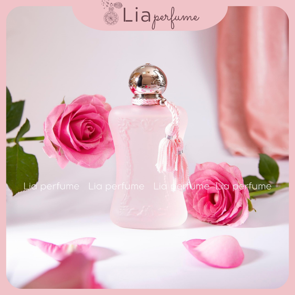 Nước hoa nữ  Parfums De Marly Delina La Rosée EDP 75ml - Dầu thơm phong cách dịu dàng, gợi cảm - Lia perfume