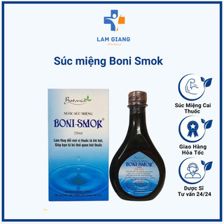 Nước súc miệng boni smok