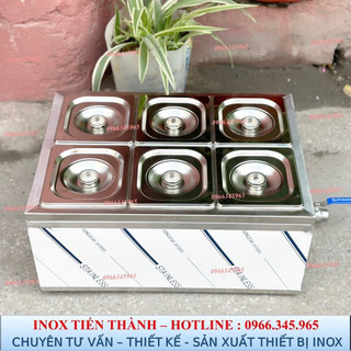 Thùng giữ lạnh topping 6-8-10-12-14-16 khay 1/6