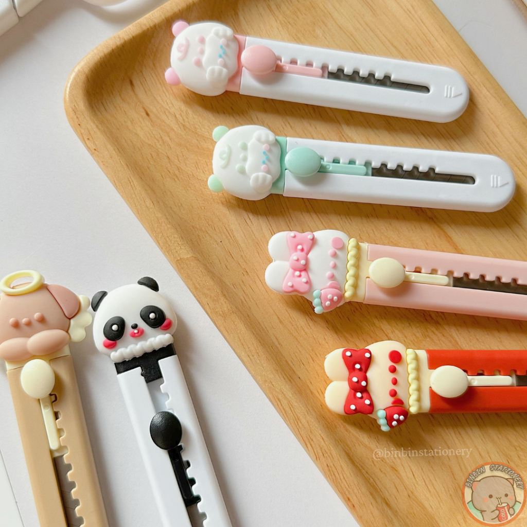 Dao rọc giấy thú cưng ngộ nghĩnh, có thể thu gọn DRG03