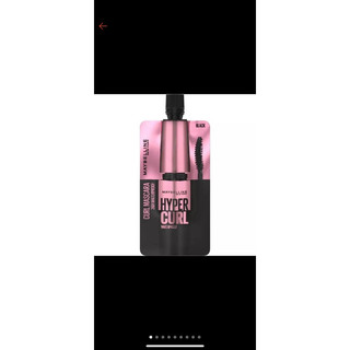 SAMPLING 3ml - MASCARA Làm cong mi Maybelline Hyper curl ĐEN