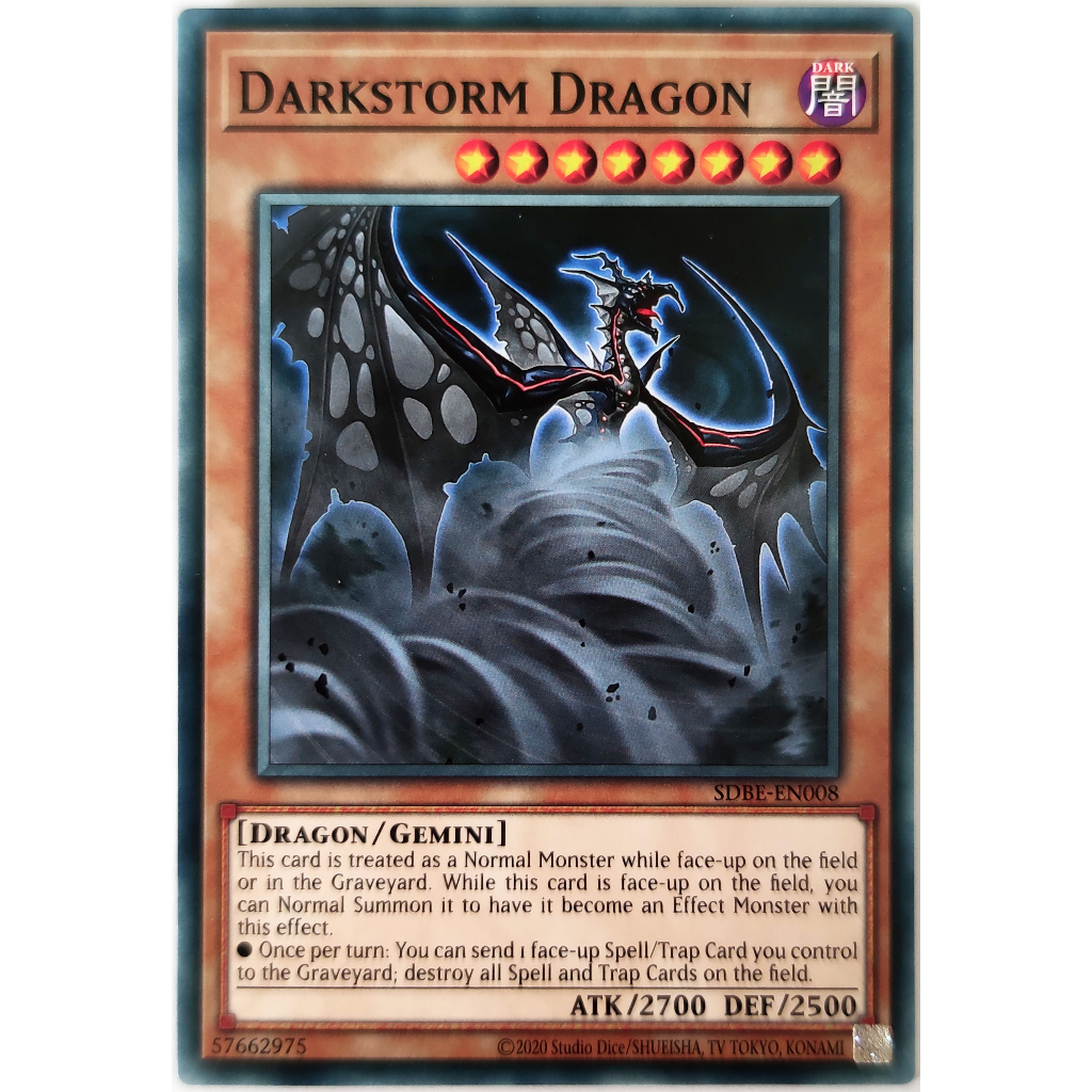 [Thẻ Yugioh] Darkstorm Dragon |EN| Common