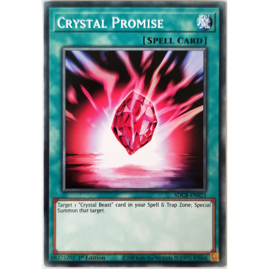 [Thẻ Yugioh] Crystal Promise |EN| Common