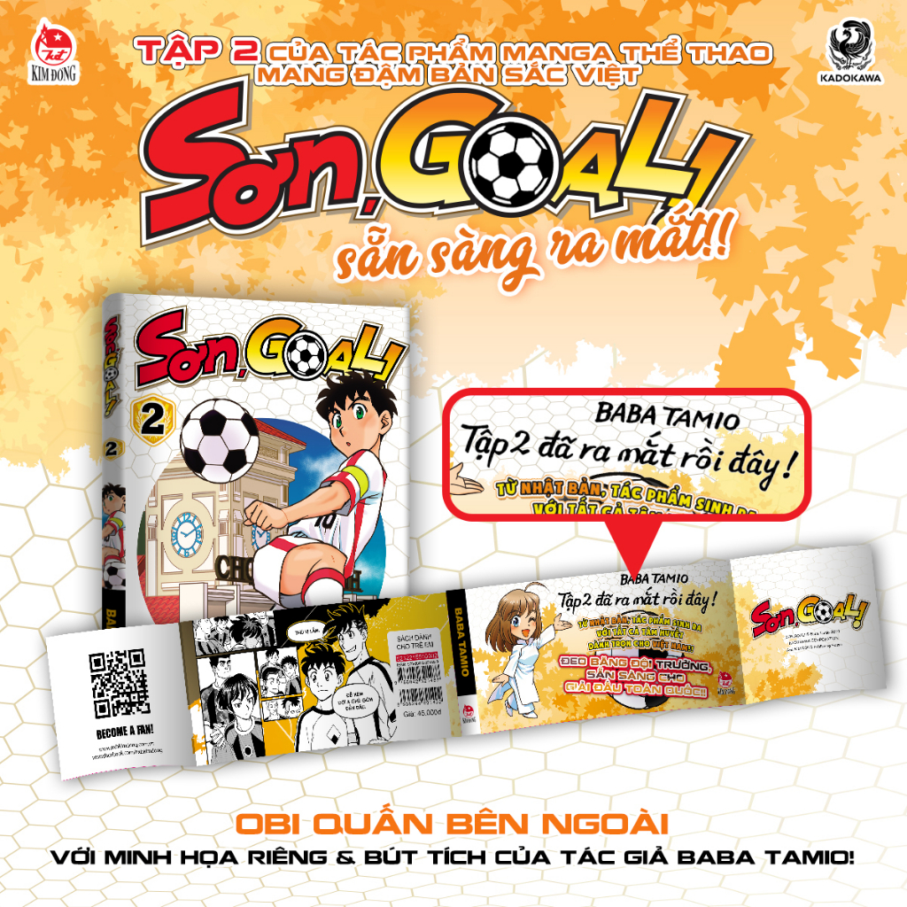 Truyện - Sơn Goal! Tập 2 - Nxb Kim Đồng