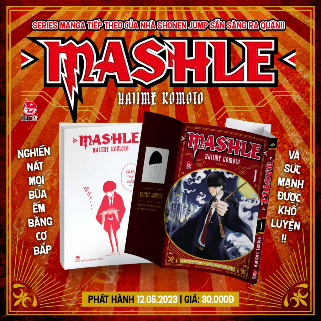 Truyện - MASHLE - Lẻ tập 1 2....- Nxb Kim Đồng