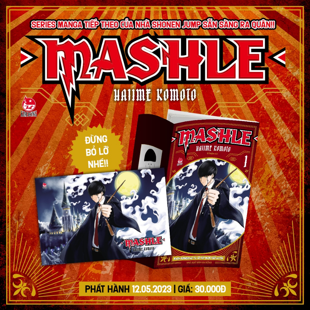 Truyện - MASHLE - Lẻ tập 1 2....- Nxb Kim Đồng