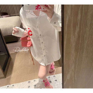 Sơ mi lụa Cha.Nel lưng số 5 loại 1