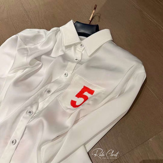Sơ mi lụa Cha.Nel lưng số 5 loại 1