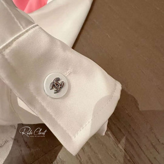 Sơ mi lụa Cha.Nel lưng số 5 loại 1