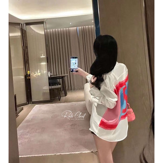 Sơ mi lụa Cha.Nel lưng số 5 loại 1