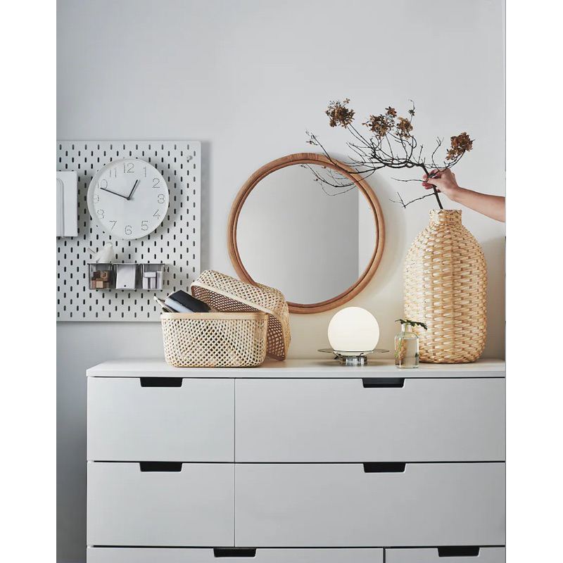 Đồng hồ treo tường 25cm TROMMA IKEA chính hãng