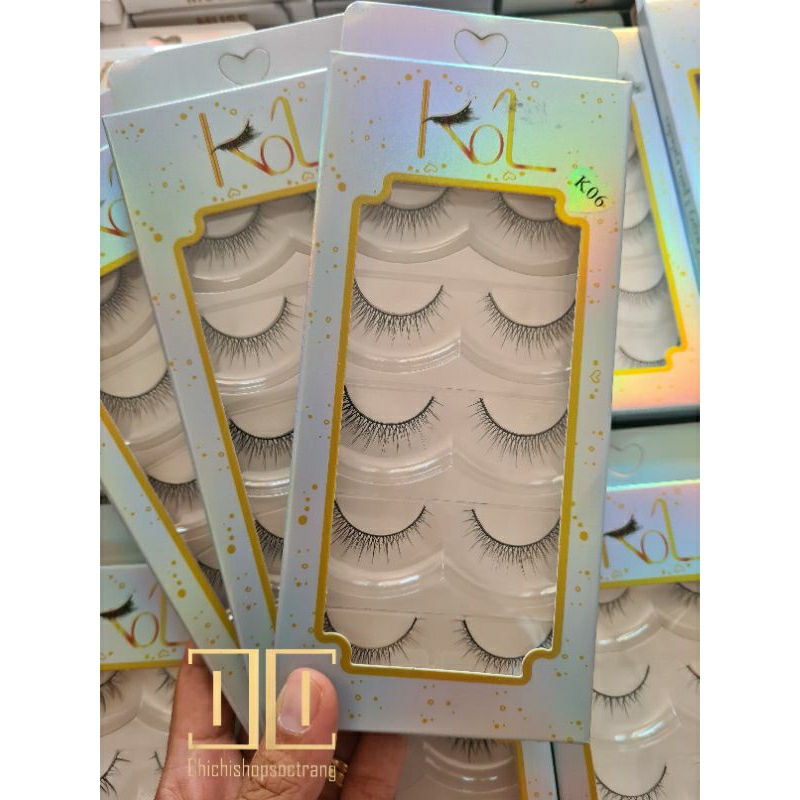 Lông mi cao cấp MI KOL mi tự nhiên form đẹp