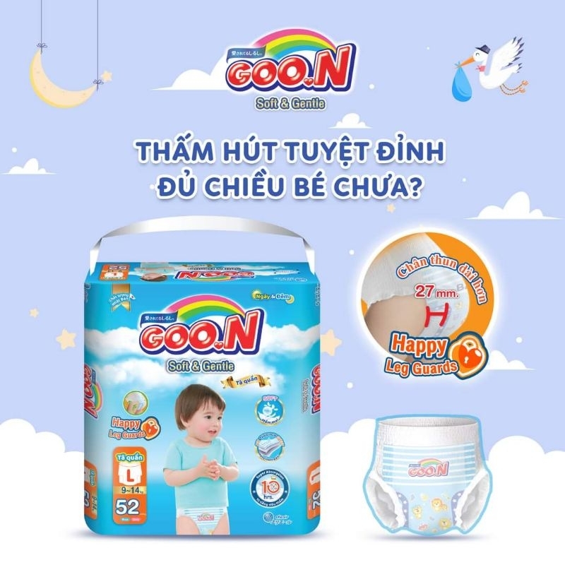 TẢ QUẦN GOON M60. L48. XL42. XXL34. XXXL36 /cắt tem