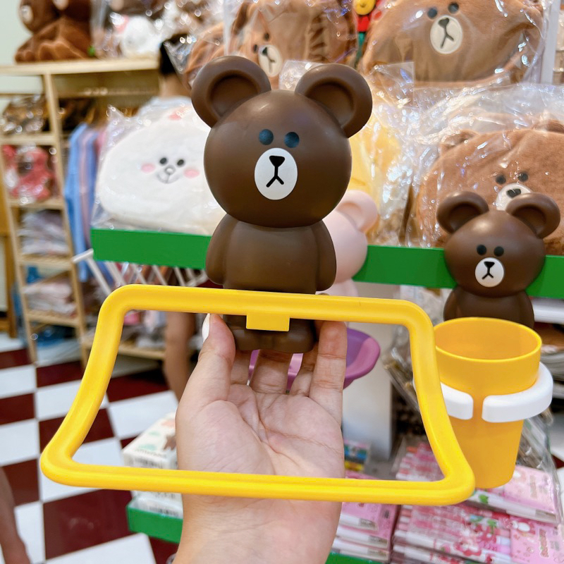 Set đồ nhà tắm Brownn đáng yêu