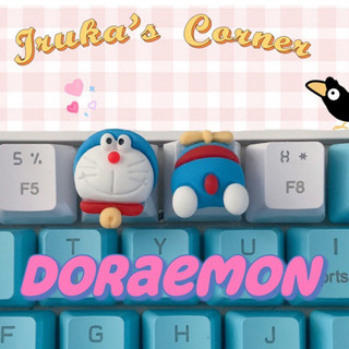 Keycap Abs doubleshot hình chú mèo máy doreamon dễ thương🌷