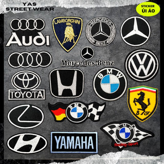 Sticker ủi áo cao cấp, miếng dán quần áo dùng làm Patch ủi, miếng vá quần áo, vá áo phao, trang trí BALO