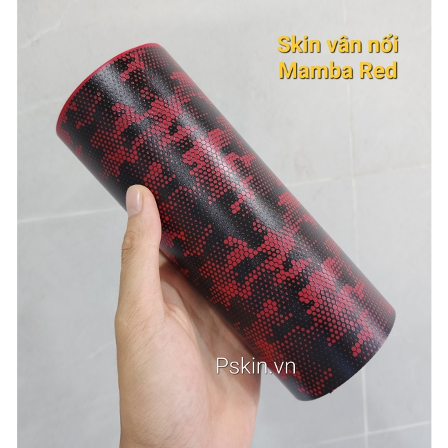 Phôi dán Skin vân nổi Mamba luôn độc đáo