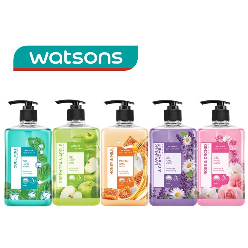Gel rửa tay Watsons nội địa Thái Lan (500ml)