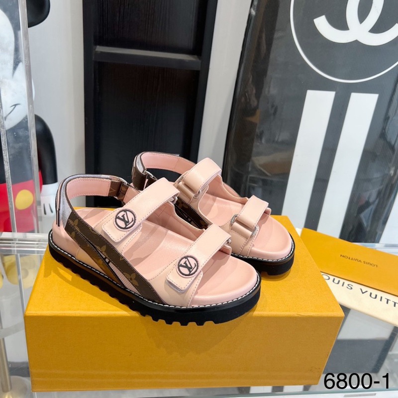 Xăng Đan Eo Vi Màu Pastel Đế 3cm new 2023