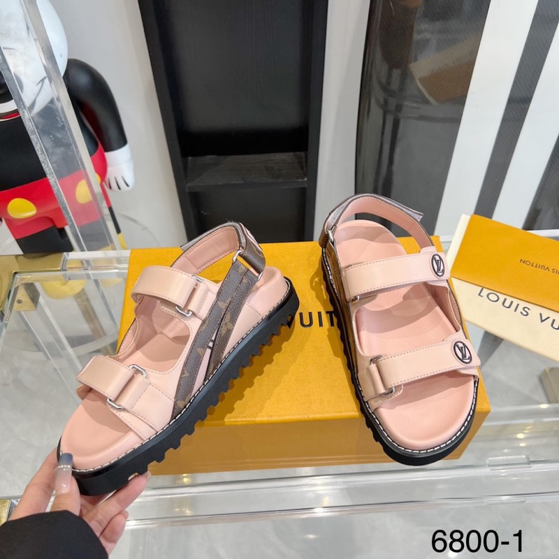 Xăng Đan Eo Vi Màu Pastel Đế 3cm new 2023