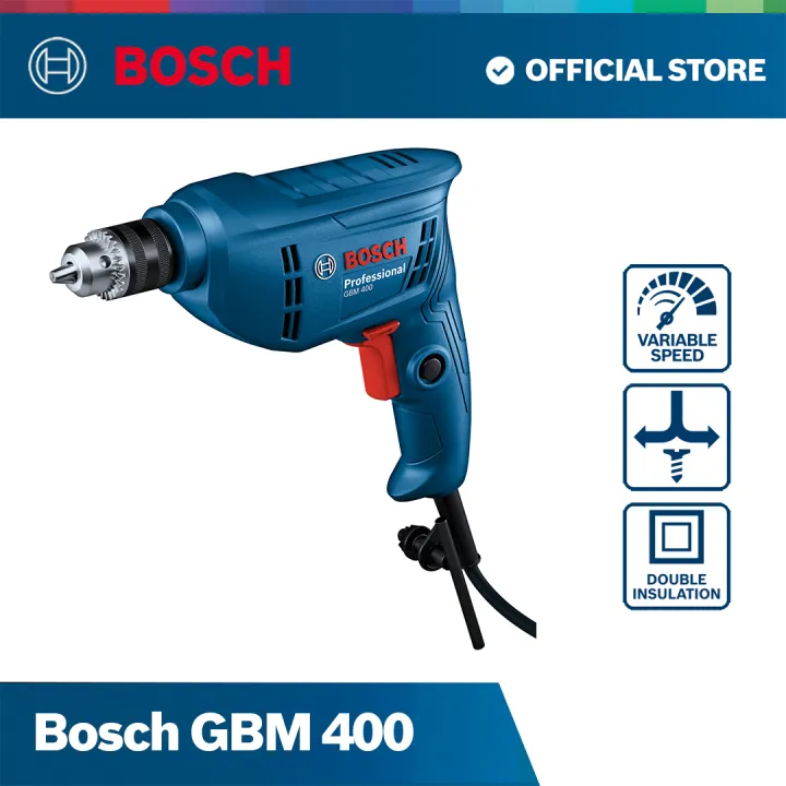Máy khoan sắt, bắn vít Bosch GBM 400 PROFESSIONAL (Mới)