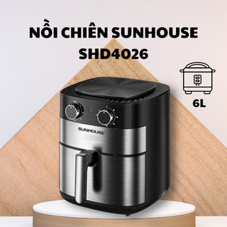 Nồi chiên không dầu 6.0l sunhouse shd4026