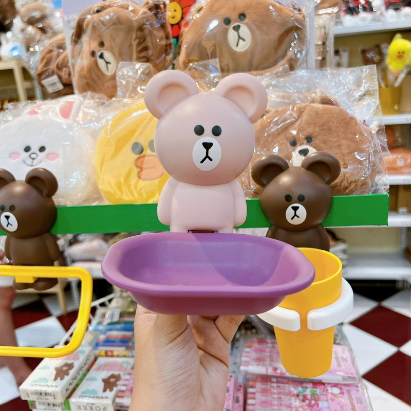 Set đồ nhà tắm Brownn đáng yêu