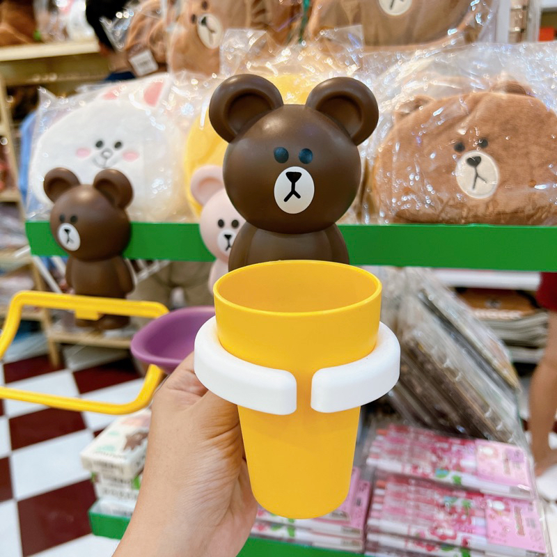 Set đồ nhà tắm Brownn đáng yêu
