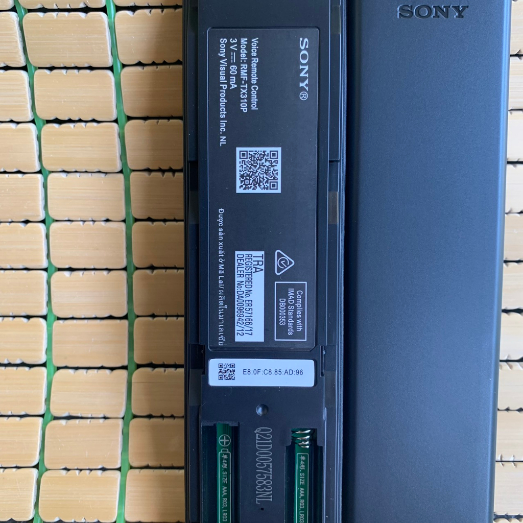 Điều khiển tivi Sony giọng nói RMF-TX310P, remote sony tx310p hàng mới 100%, tương thích tất cả các dòng tivi giọng nói