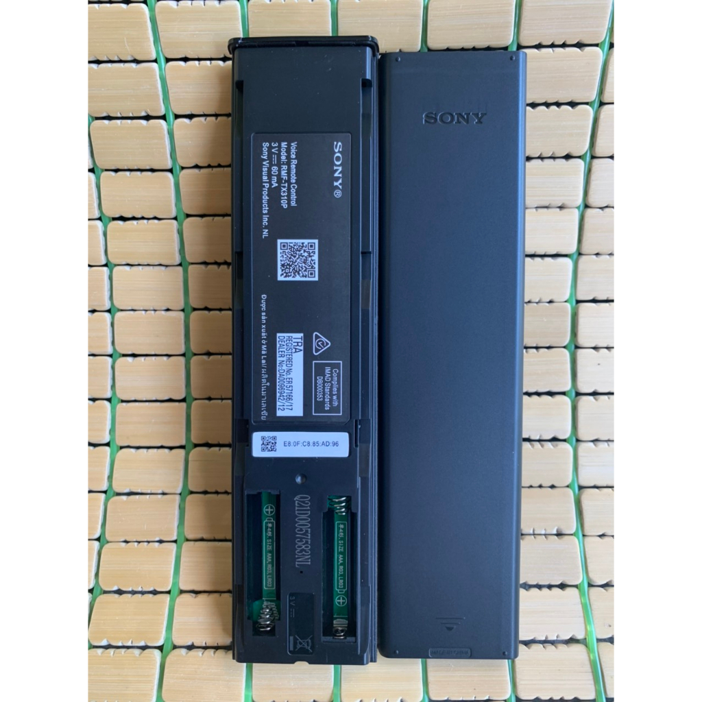 Điều khiển tivi Sony giọng nói RMF-TX310P, remote sony tx310p hàng mới 100%, tương thích tất cả các dòng tivi giọng nói