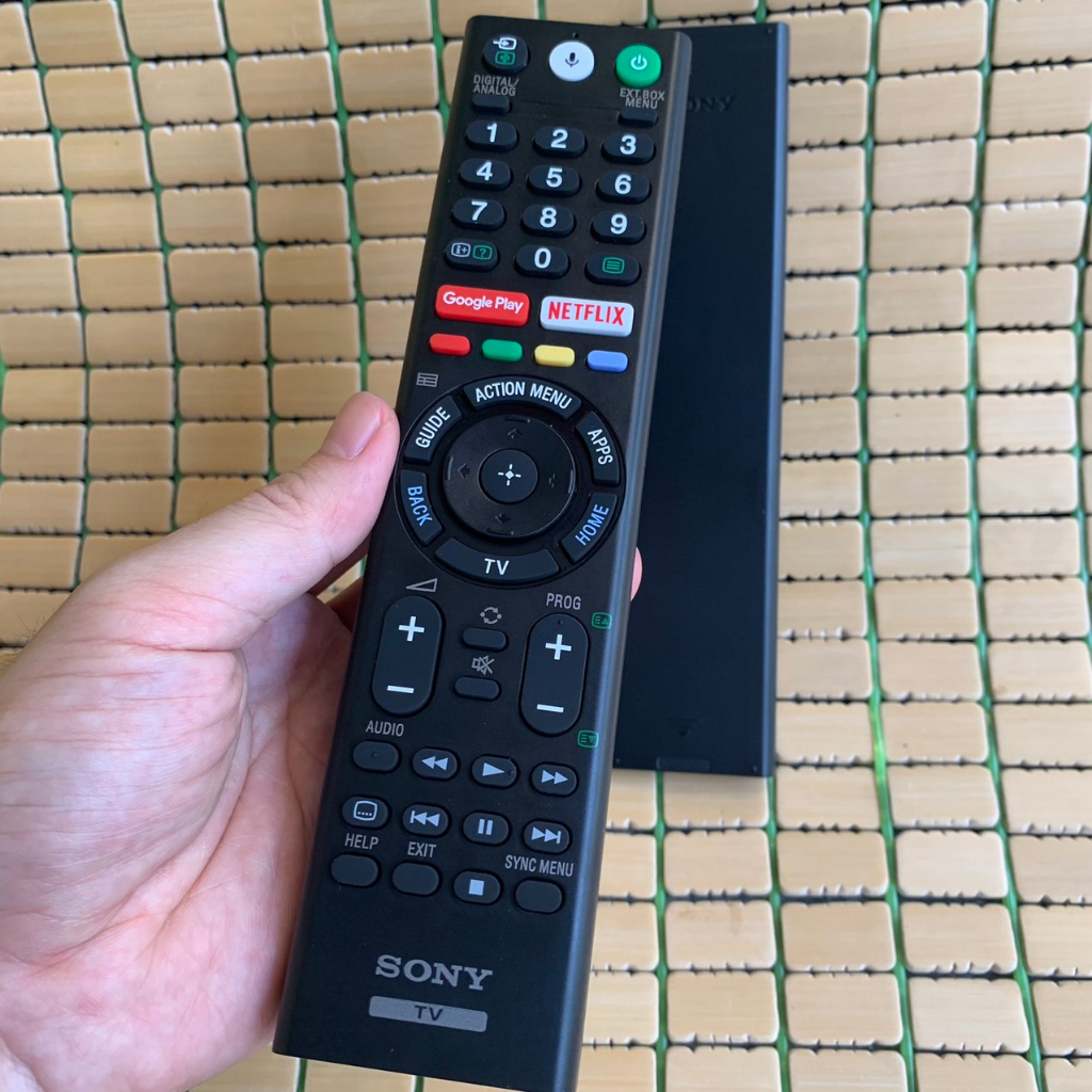 Điều khiển tivi Sony giọng nói RMF-TX310P, remote sony tx310p hàng mới 100%, tương thích tất cả các dòng tivi giọng nói
