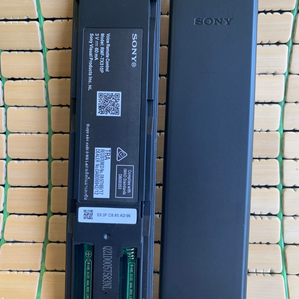 Điều khiển tivi Sony giọng nói RMF-TX310P, remote sony tx310p hàng mới 100%, tương thích tất cả các dòng tivi giọng nói