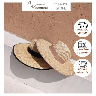 NÓN CÓI BỌC VIỀN CHÓP LÕM SANG CHẢNH