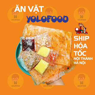 Bánh Tráng Bơ YOLOFOOD phơi sương dẻo tôm bơ ngũ vị cuộn hành chấm sốt bơ béo ngậy _Đồ Ăn Vặt Hà Nội