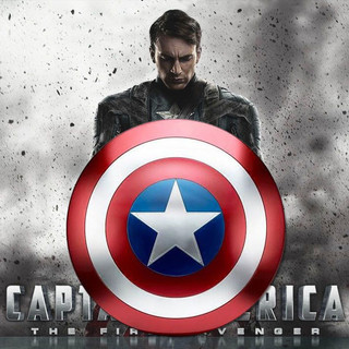 Mô Hình Khiên Captain America bằng Thép Nguyên Khối tỉ lệ 1:1 cực kỳ chất lượng