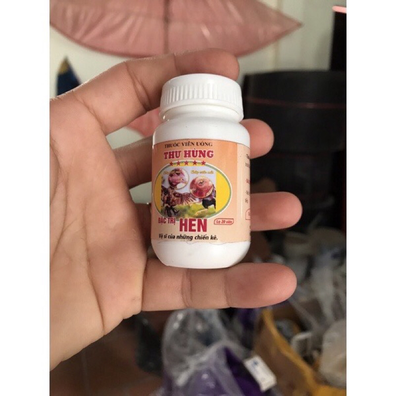 Đặc tr.ị hẹn khò khè chảy mũi Thư Hùng lọ 20 viên