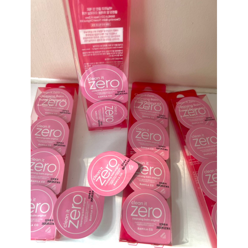 Sáp Tẩy Trang Banila Co Clean It Zero Cleansing Balm Gói Nhỏ Tiện Dụng