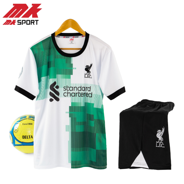 (FAN THE KOP LIVERPOOL）Bộ Quần Áo Đá Bóng CLB Liverpool - Mùa Giải 2023- Chất Liệu Thun Lạnh Cao Cấp