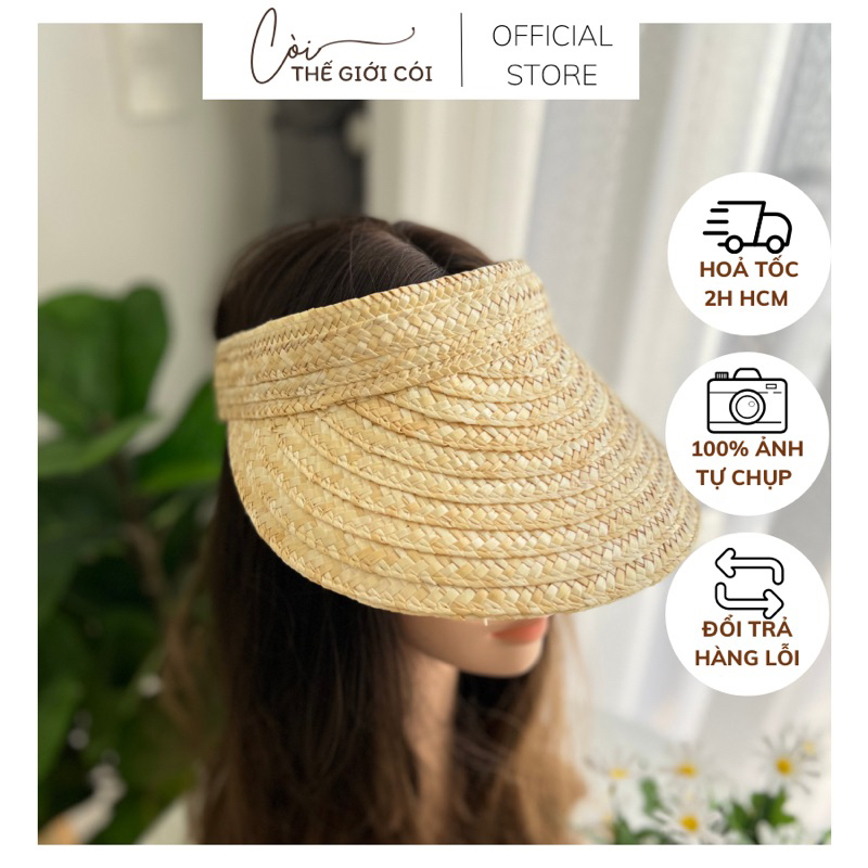 Nón cói cứng tennis - Trơn NC173T