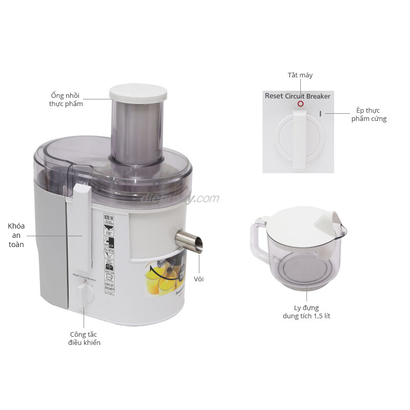 Máy ép Panasonic MJ-68M MJ-H100 MJ-DJ01SRA MJ-SJ01SRA  MJ-DJ31SRA MJ-M176PWRA