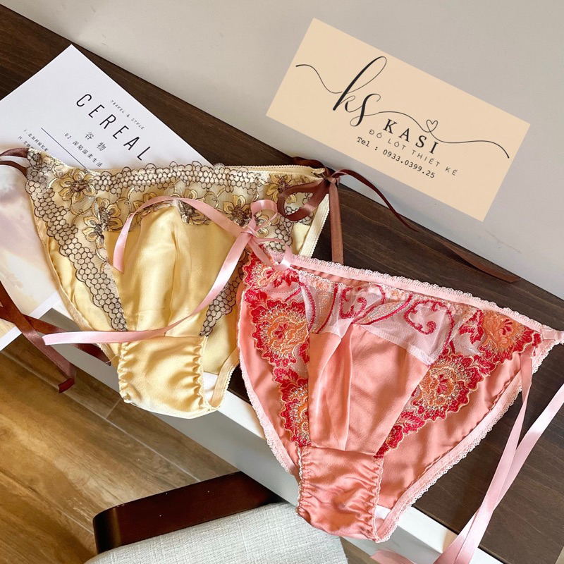 Quần lót ren phối lụa cho nam thiết kế cao cấp