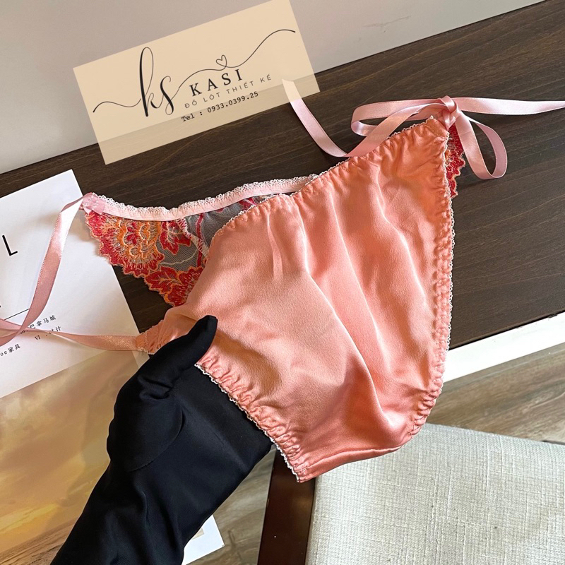 Quần lót ren phối lụa cho nam thiết kế cao cấp