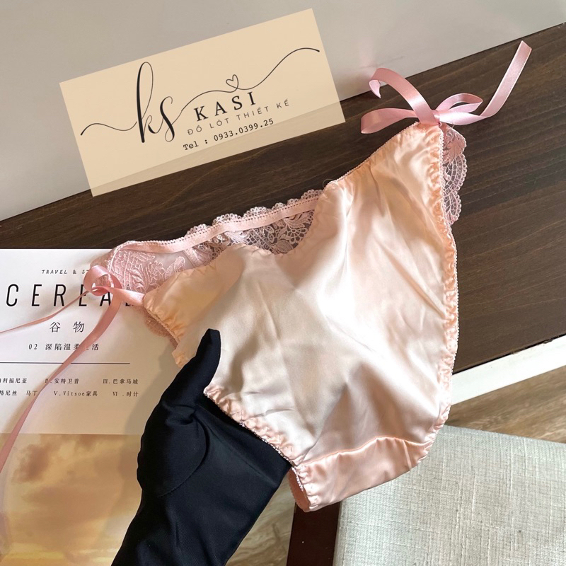 Quần lót ren phối lụa cho nam thiết kế cao cấp