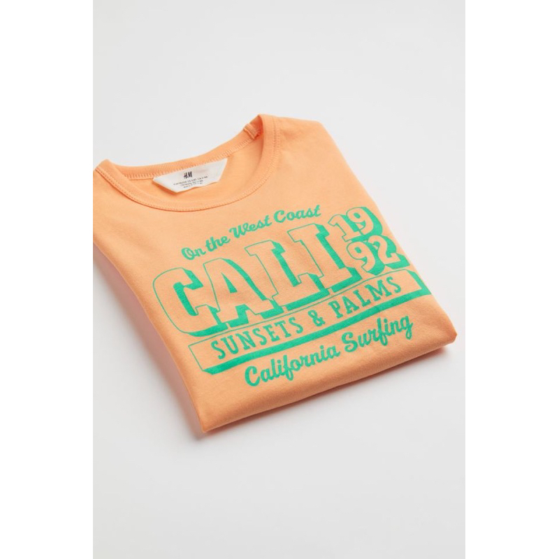 Áo phông cộc tay bé lớn HM auth size 18m-10y